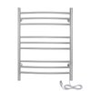 Riviera Brushed Towel Warmer Dual Connection Front