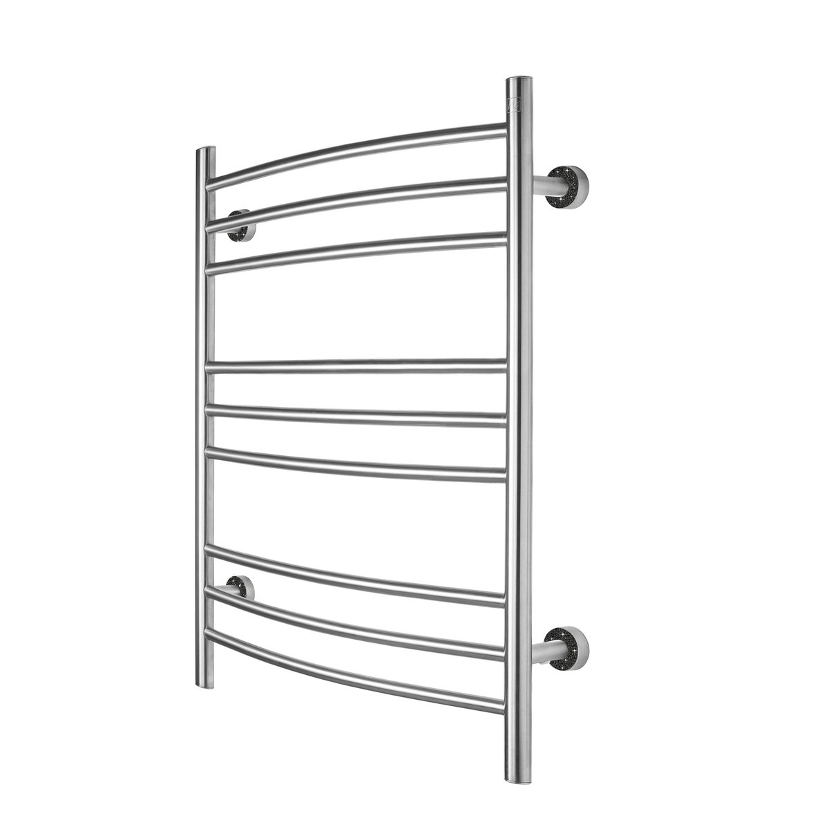 Riviera Brushed with Midnight Austrian Crystal