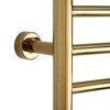 Riviera  and Infinity Gold Polished Towel Warmer Detail