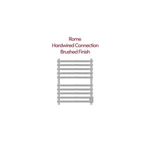 Rome Towel Warmer: Elegant 10-Bar Bathroom Heating Solution