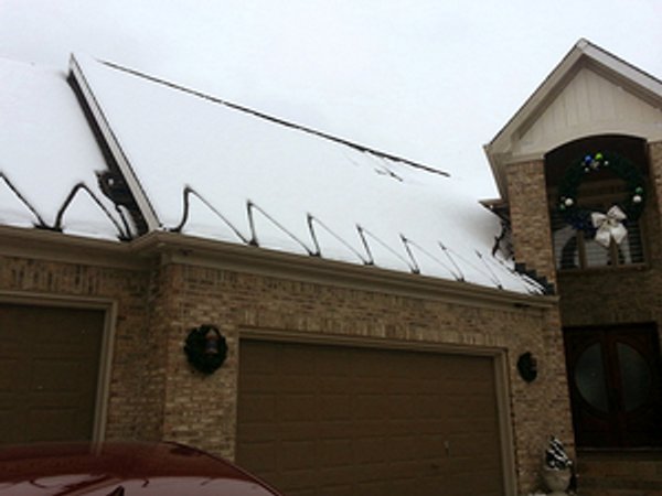 Roof and Gutter deicing