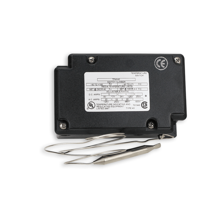 roof and gutter deicing control air stat Waterproof Outdoor Thermostat Support