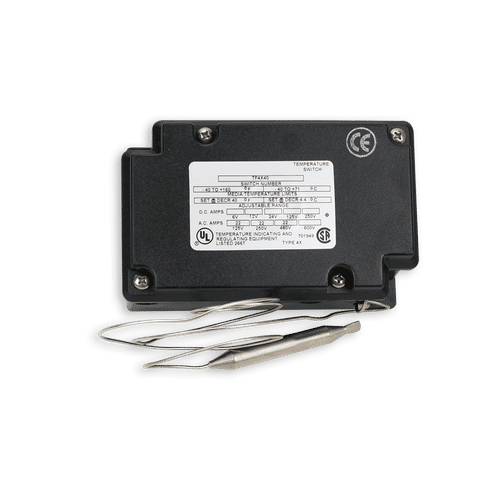 roof and gutter deicing control air stat
