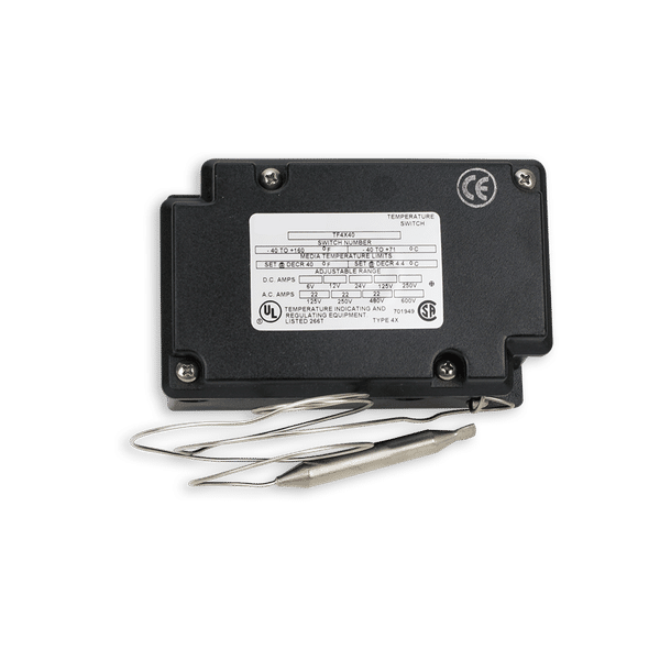 roof and gutter deicing control air stat