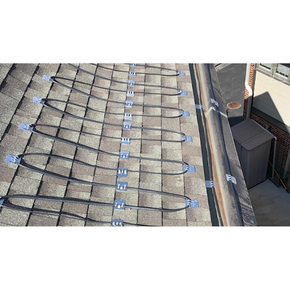 Self-Regulating Roof Deicing: Asphalt Shingle Installation