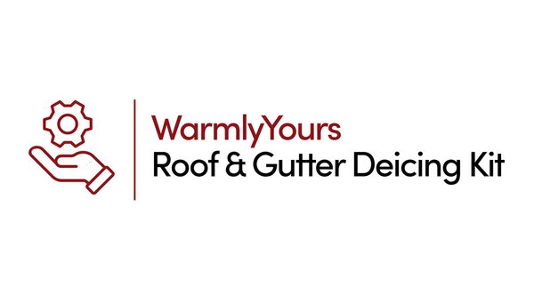 Roof and Gutter Deicing Kit