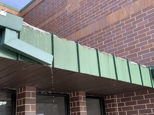 Roof and gutter installation with constant wattage roof shot LAKE ZURICH, IL
