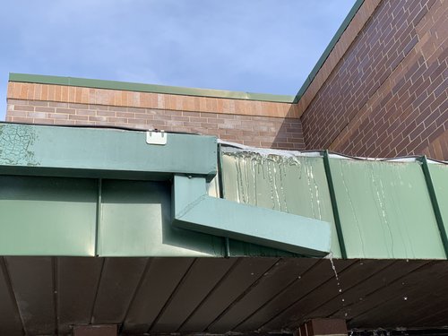 Roof and gutter installation with constant wattage snow melting LAKE ZURICH, IL