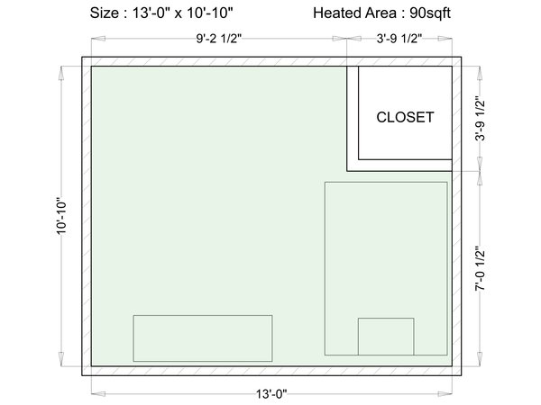 10x10 deals bedroom layout