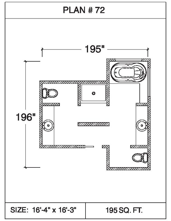 101 Bathroom Floor Plans | WarmlyYours