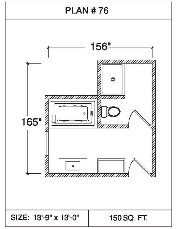 101 Bathroom Floor Plans Warmlyyours