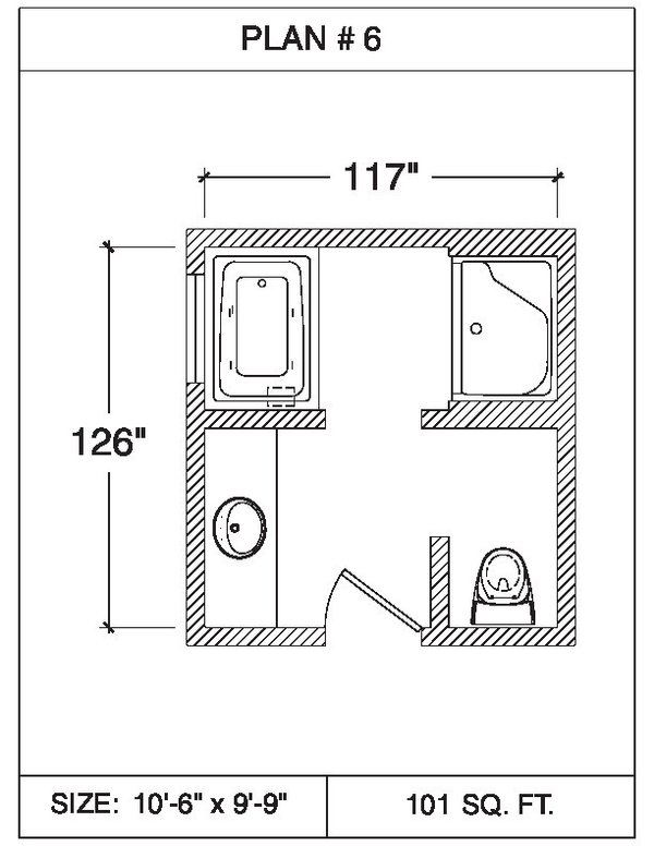 101 Bathroom Floor Plans Warmlyyours