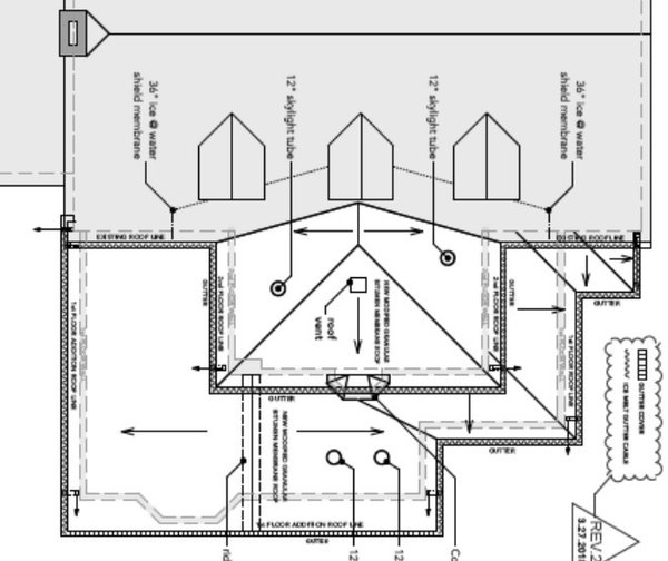 Roof Gutter Floor Plans WarmlyYours Roof Gutter Floor Plans WarmlyYours