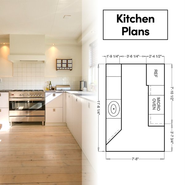Kitchen in Black Find Floor Plans by Room