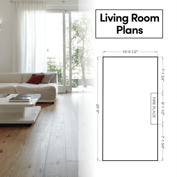 Living Room in Black Find Floor Plans by Room