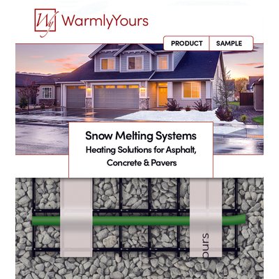 Snow melt Sample Card