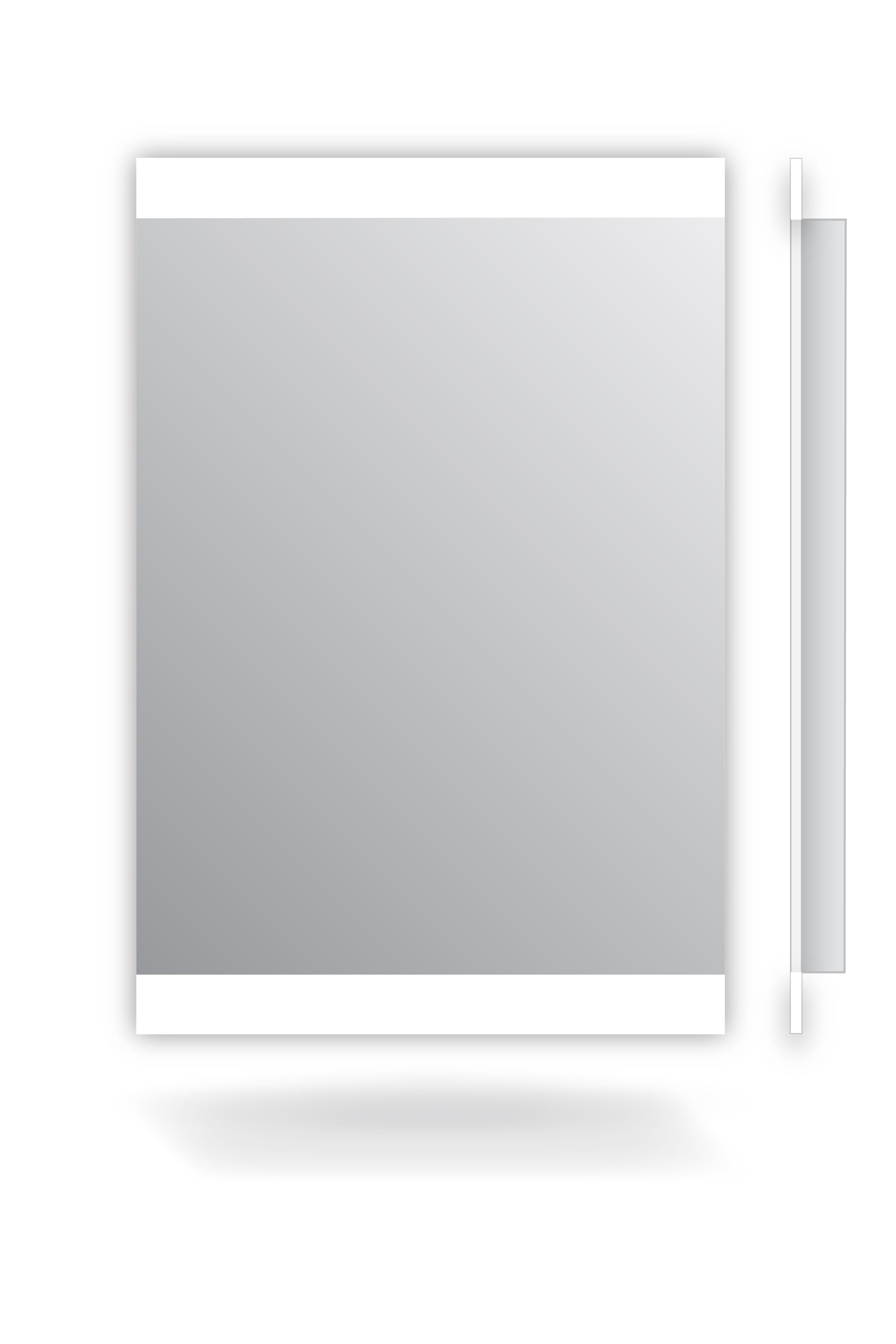 Sarah LED Mirror W 24ʺ x H 36ʺ x 1.75ʺ, Warm Yellow - 3000K