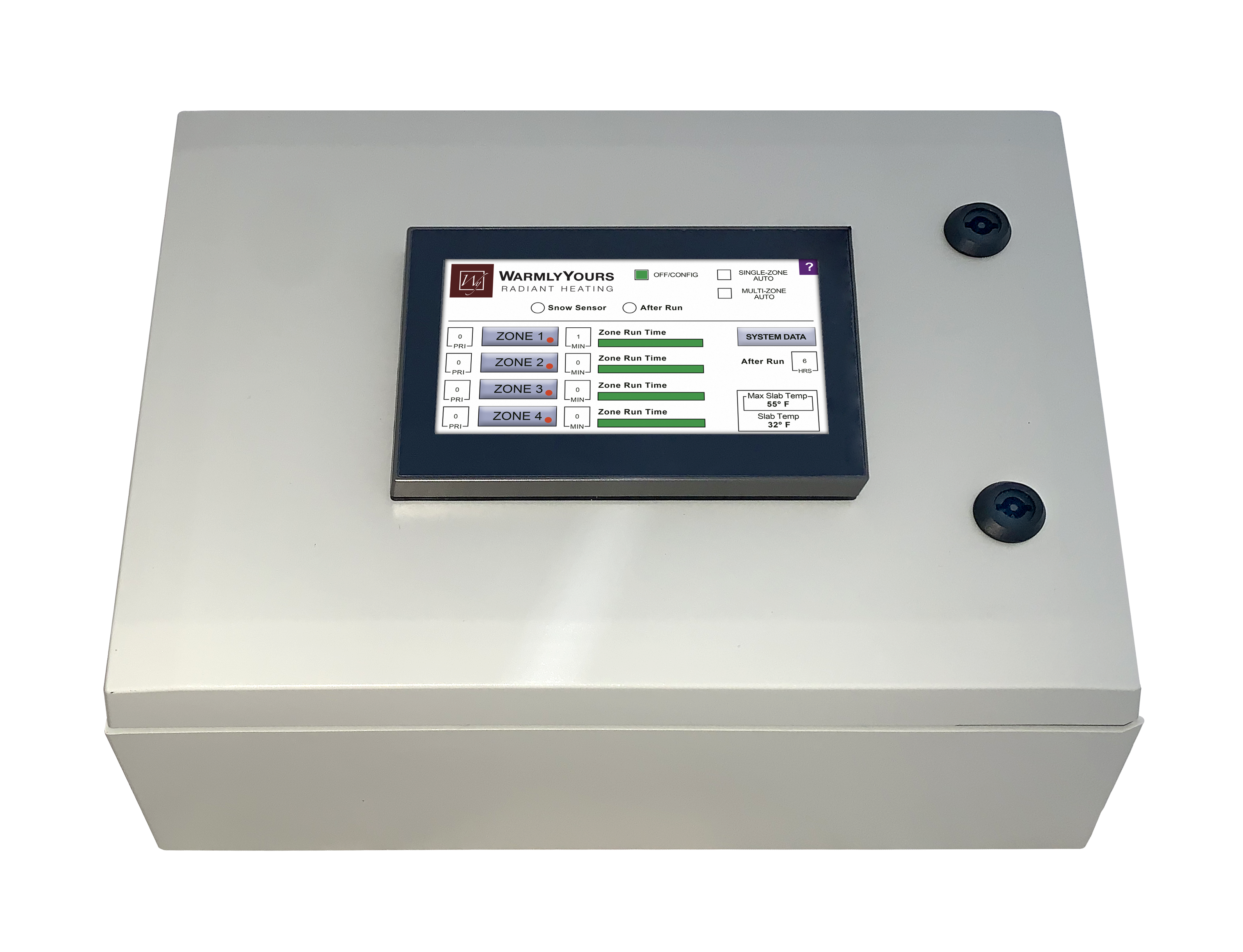 Touchscreen Multi-Zone Support