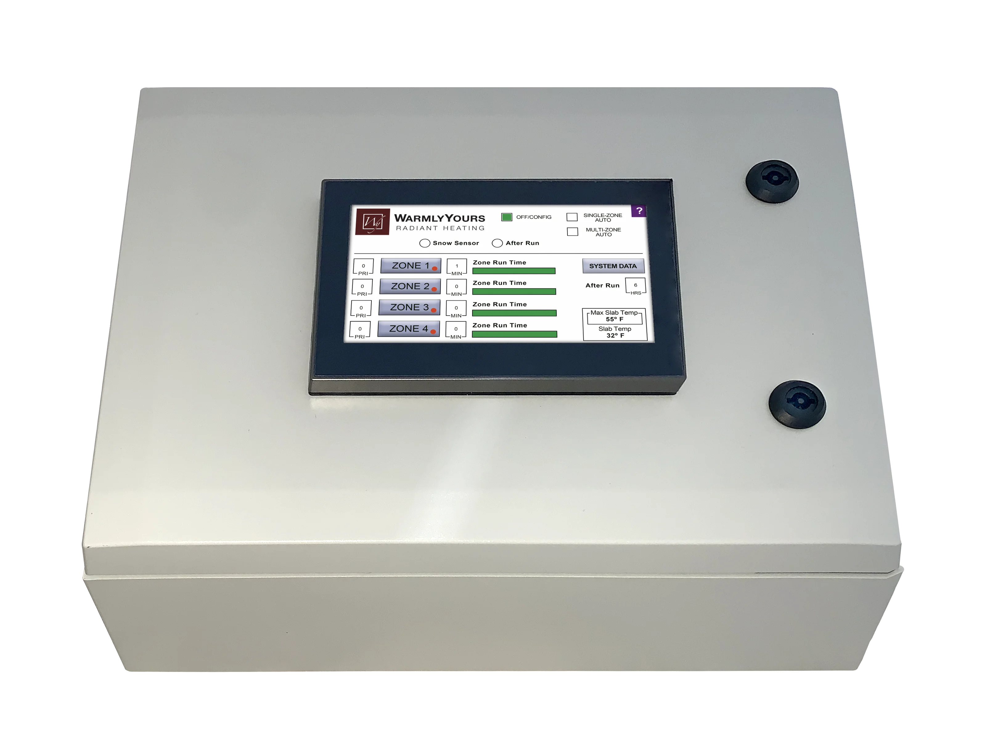 Touchscreen Multi-Zone Support