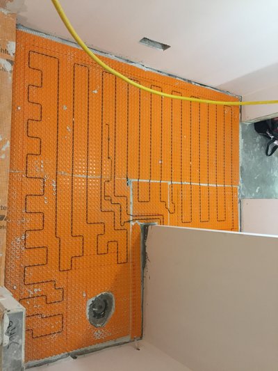 Electric Floor Heating Cost & Specs for Tile Bathroom in Oakville