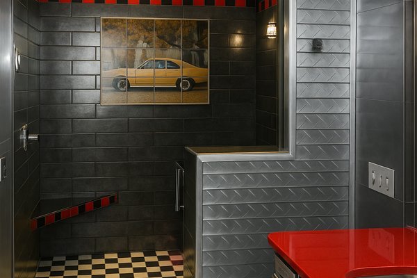 Share Your Story: Unique 'Car Guy' Bathroom Project