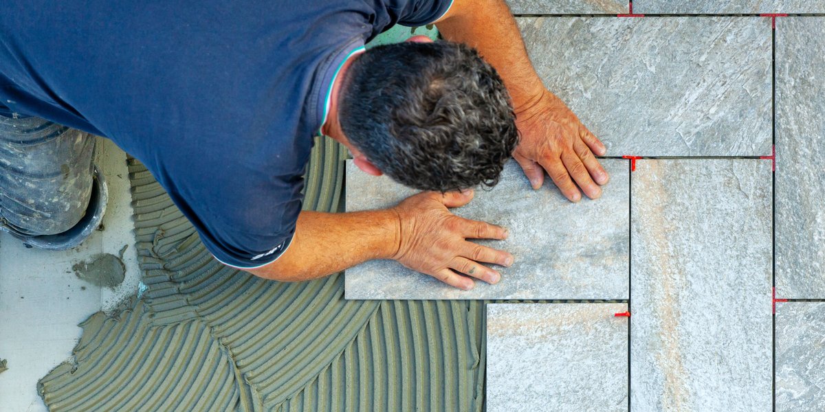 Tile Top View Installation