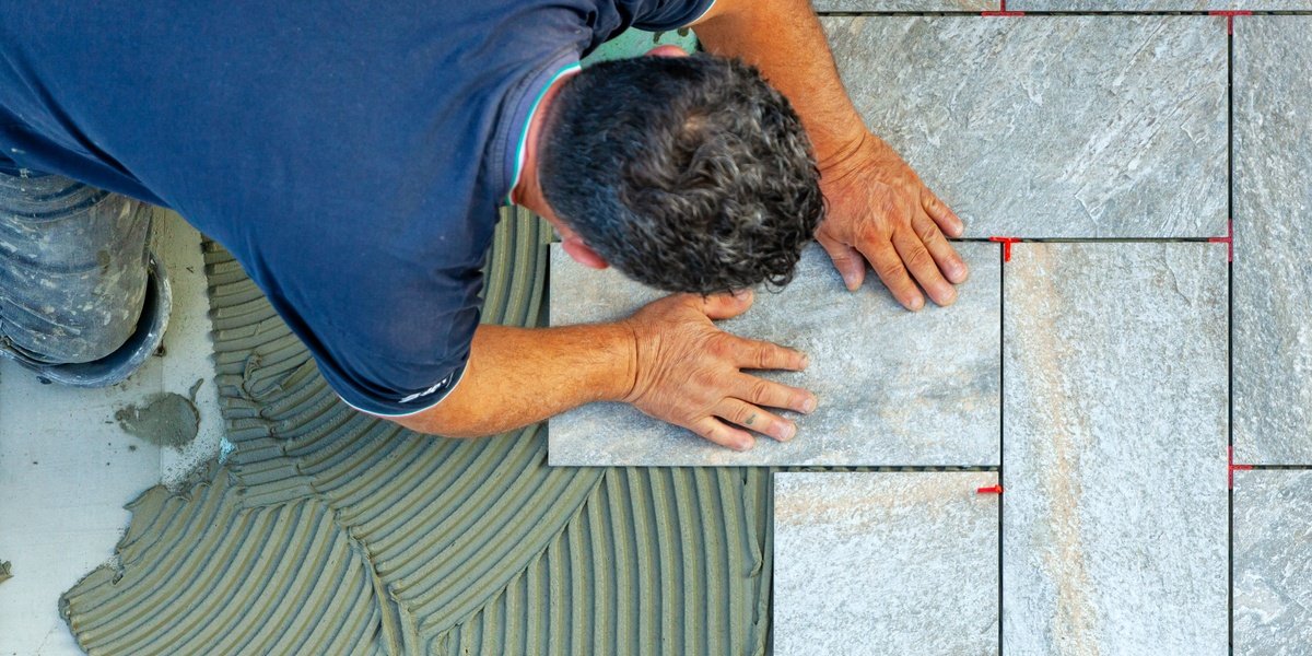 Tile Top View Installation