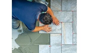 Tile Top View Installation