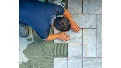 Tile Top View Installation