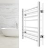 Sierra Towel Warmer Dual Connect Hardwired Angle Lifestyle