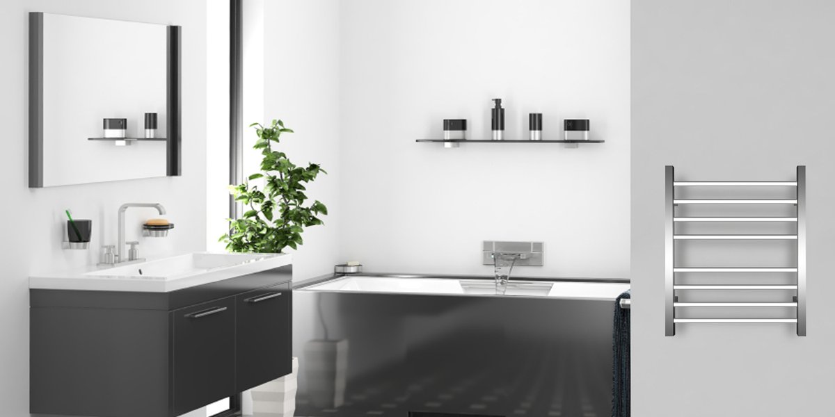 Sierra Towel Warmer Life-style without a Towel