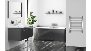 Sierra Towel Warmer Life-style without a Towel