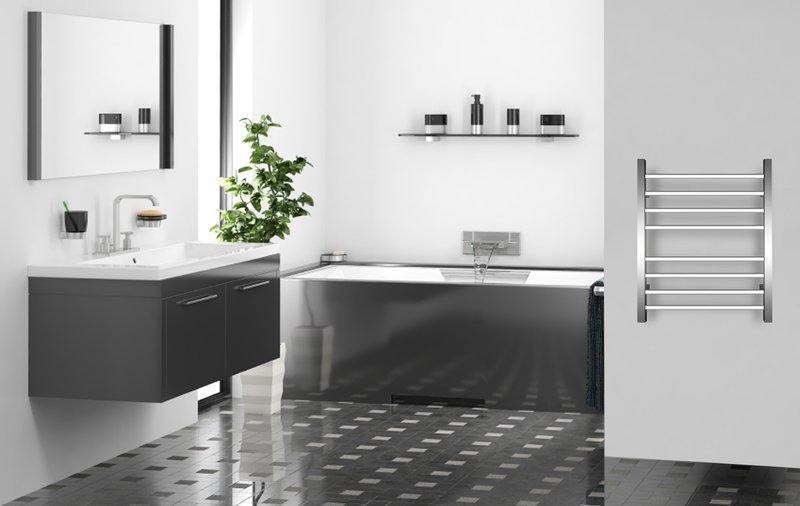 Sierra Towel Warmer Life-style without a Towel