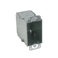 3ʺ x 2ʺ x 3 1/2ʺ Single Gang Box