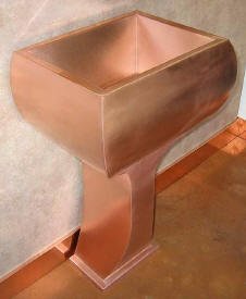 Brass or Copper Sink