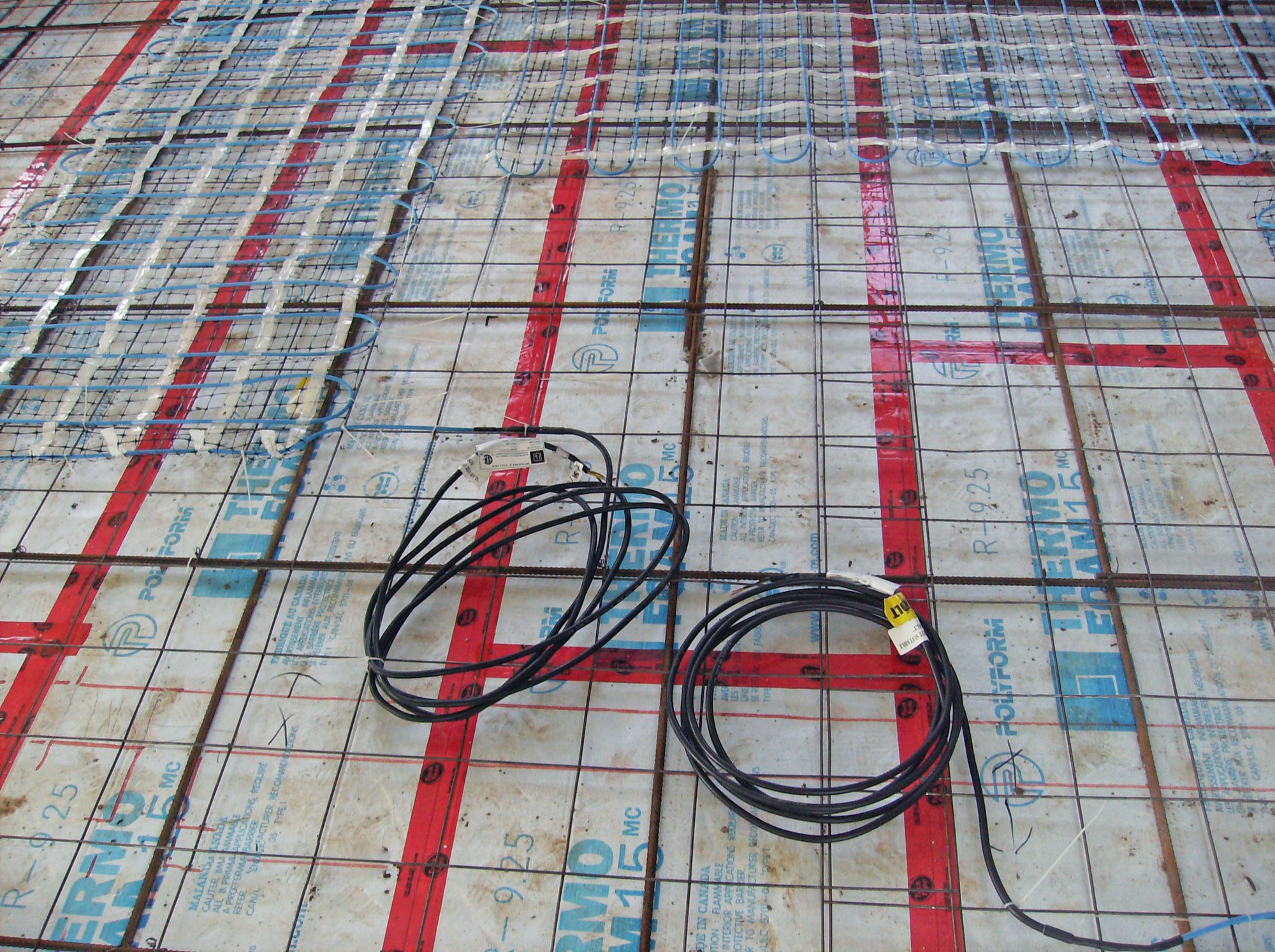 Slab Heating Install cold leads ORANGEVILLE, ON