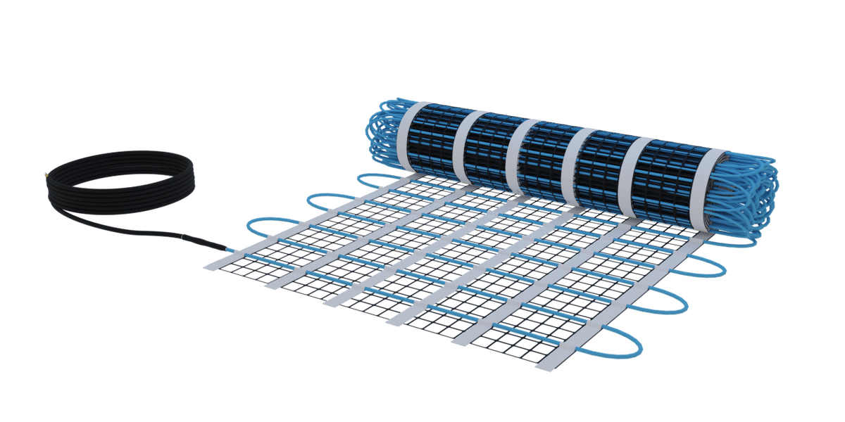 Slab Heating Mat 3D Render