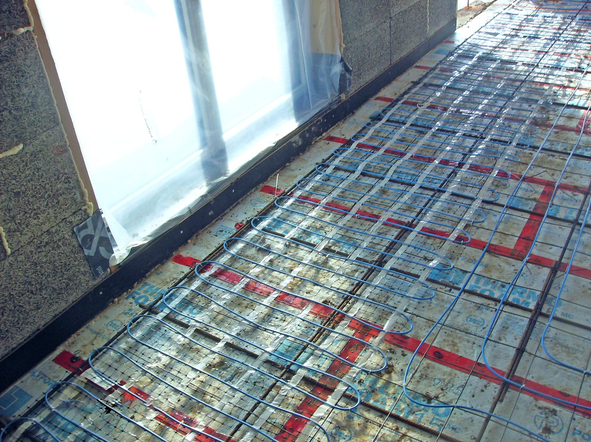 Slab Heating Mat Install ORANGEVILLE, ON 2