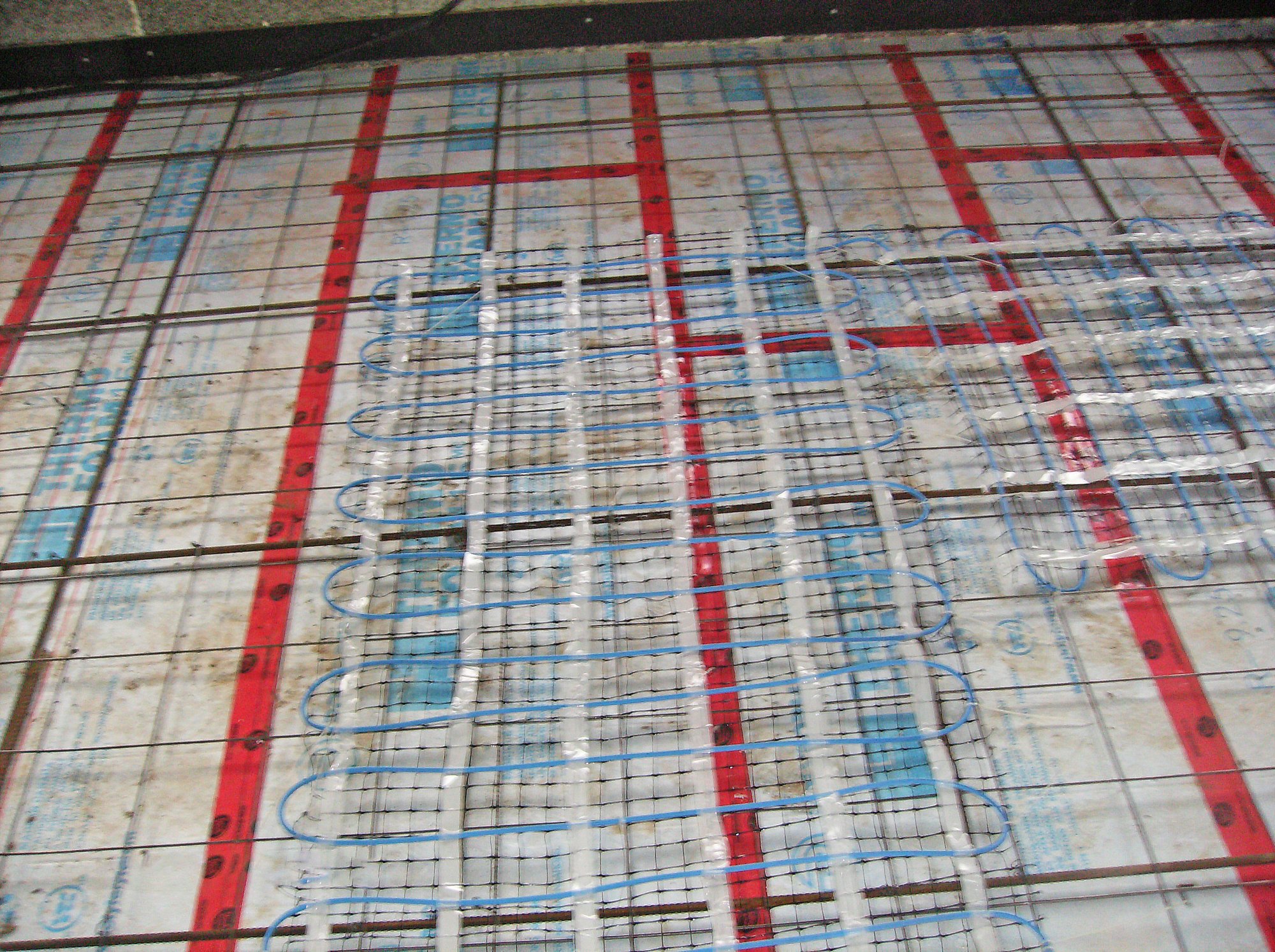Slab Heating Mat Install ORANGEVILLE, ON 4