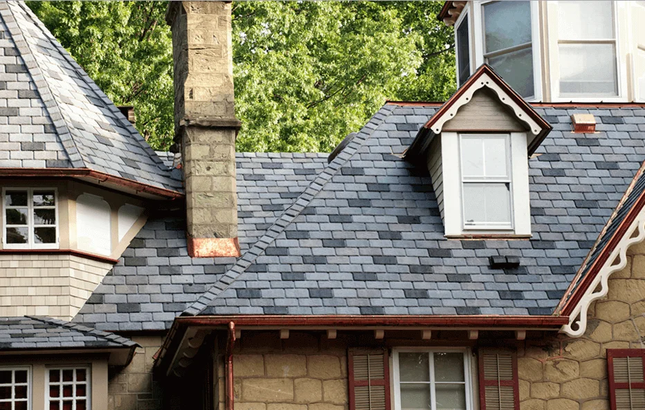 slate shingle roof Heated Slate Shingle Roof Systems from WarmlyYours