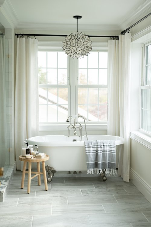 heated bathroom floor installation (5)