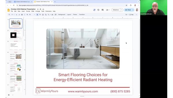 Smart Flooring Choices for Energy-Efficient Radiant Heating