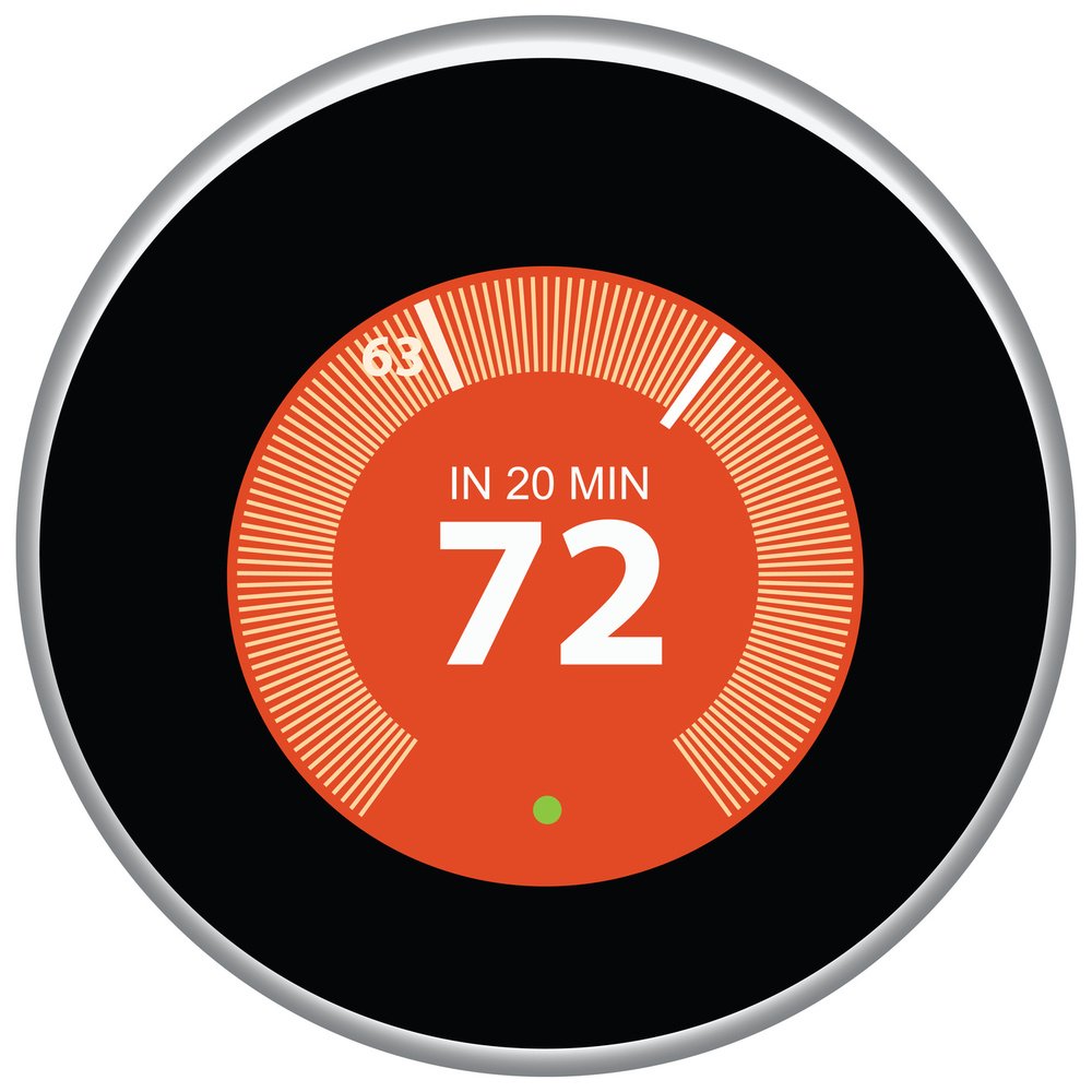 Smart thermostats allows you to program your heat for optimal energy usage.