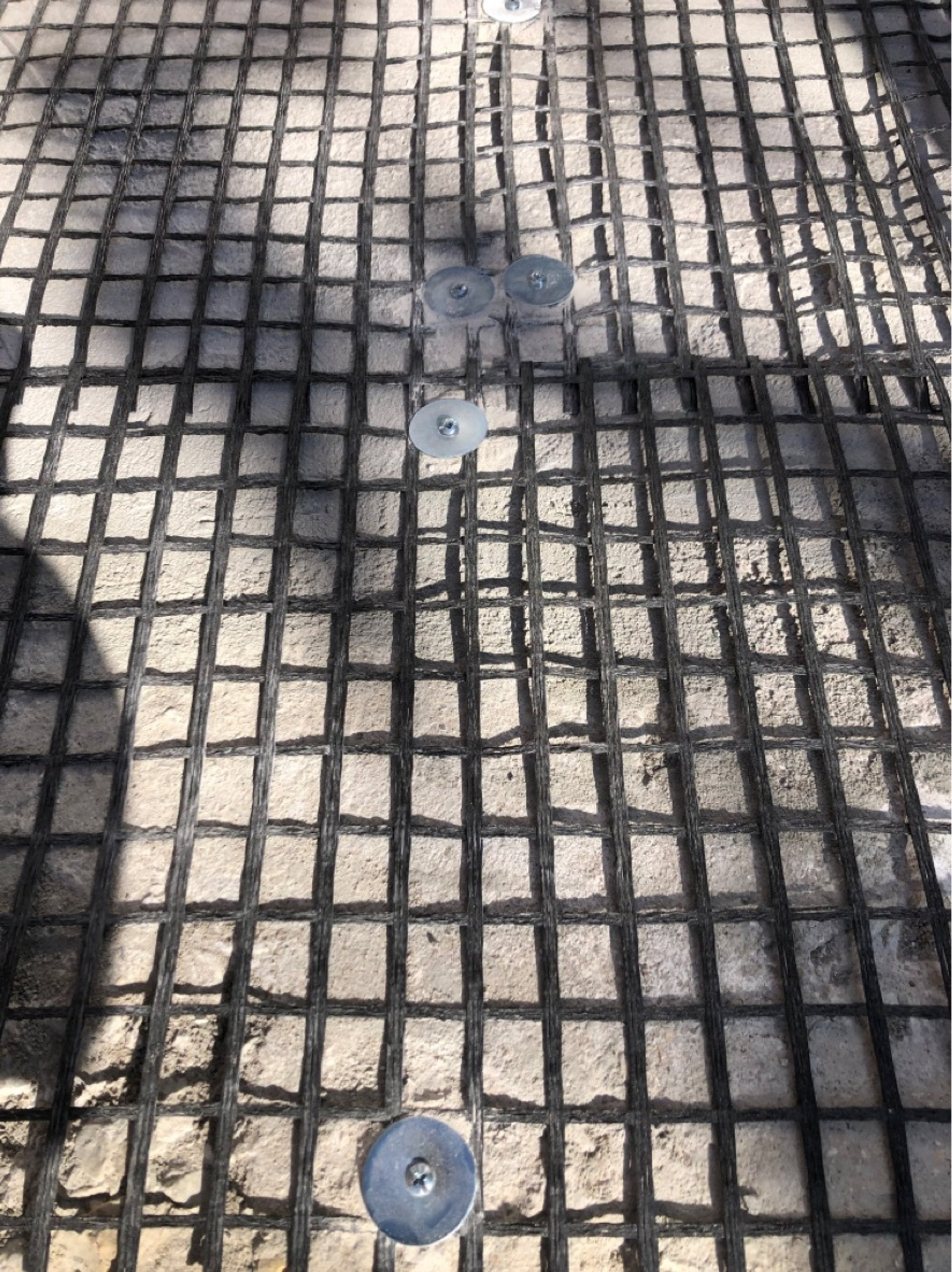 SmartInstall for Snow Melt Cable on Stairs and Landing mesh closeup