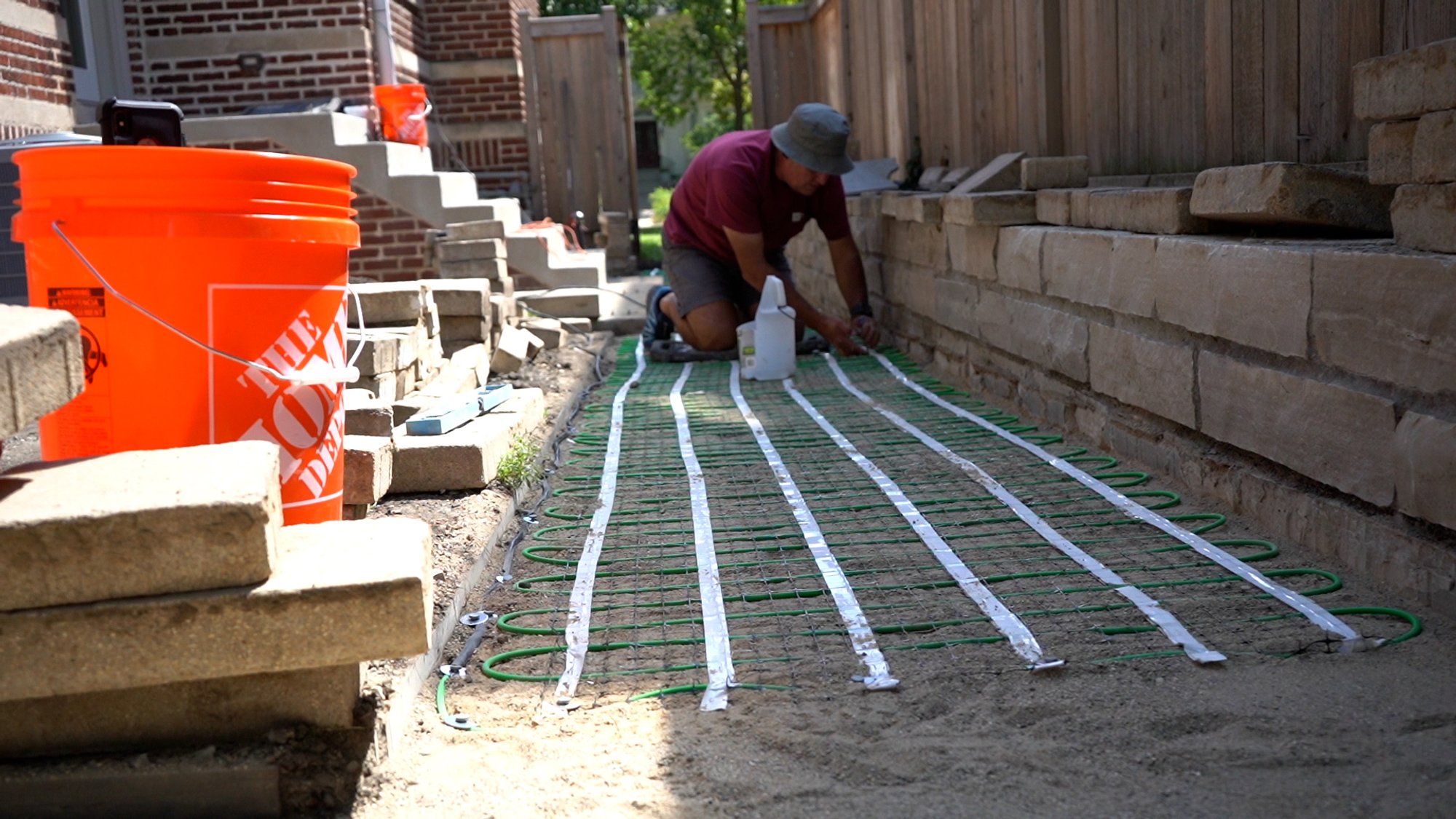 Smartinstall for snow melting system EVANSTON, IL