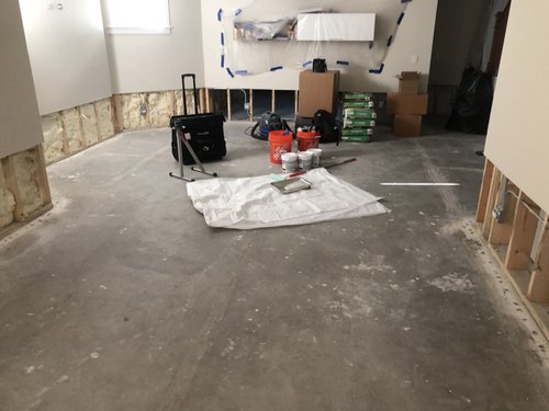 SmartInstall Service for Basement Floor Heating