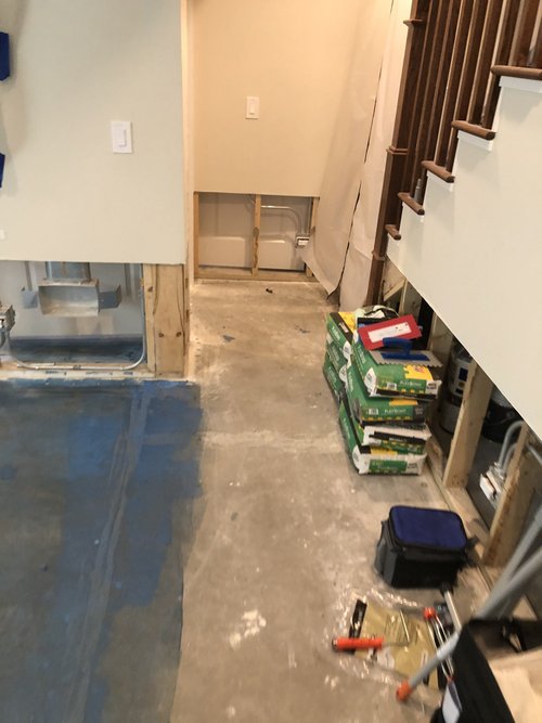 SmartInstall Service for Basement Floor Heating