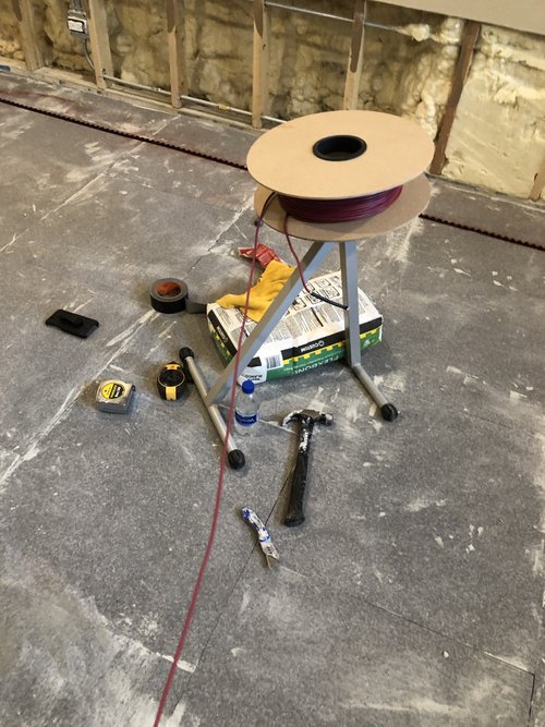 SmartInstall Service for Basement Floor Heating