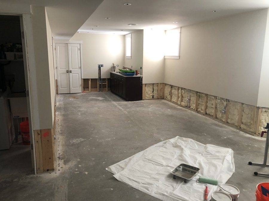 SmartInstall Service for Basement Floor Heating
