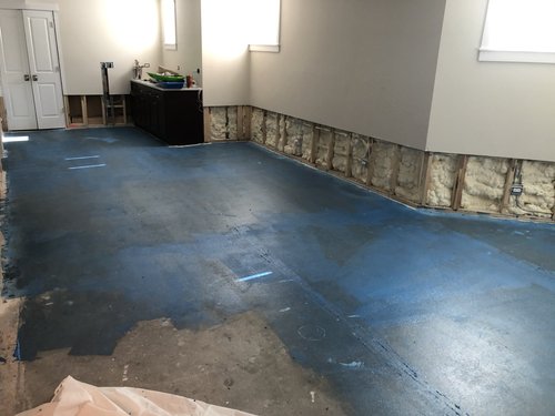 SmartInstall Service for Basement Floor Heating